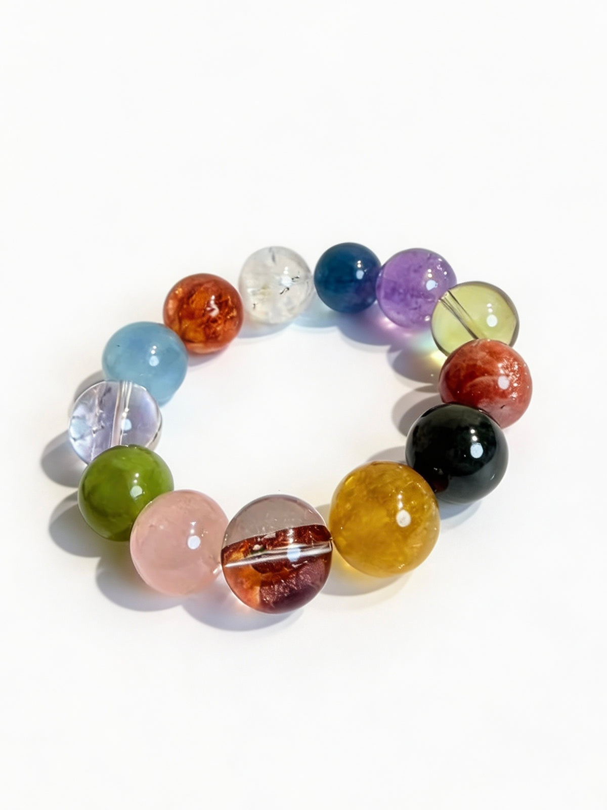 Mixed Multi-Stone Healing Crystal Bracelet