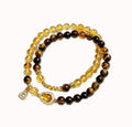 Solar Fortune Double‑loop Bracelet