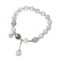Lunar Cat‑Eye Serenity Star Bracelet