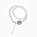 Lunar Azure Clarity Bracelet