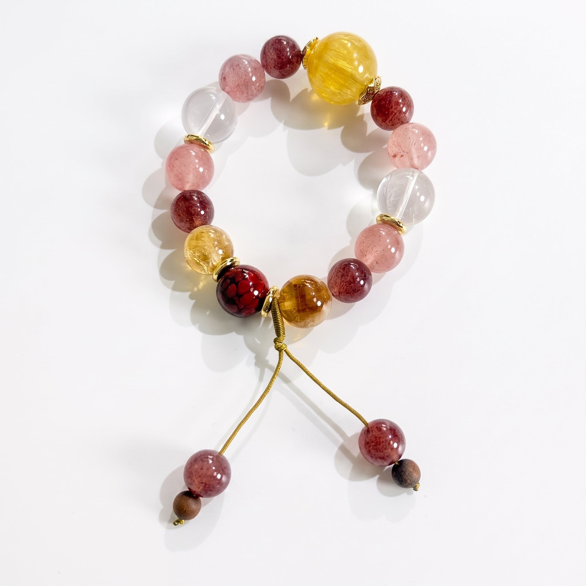 Mixed Crystal Beaded Bracelet