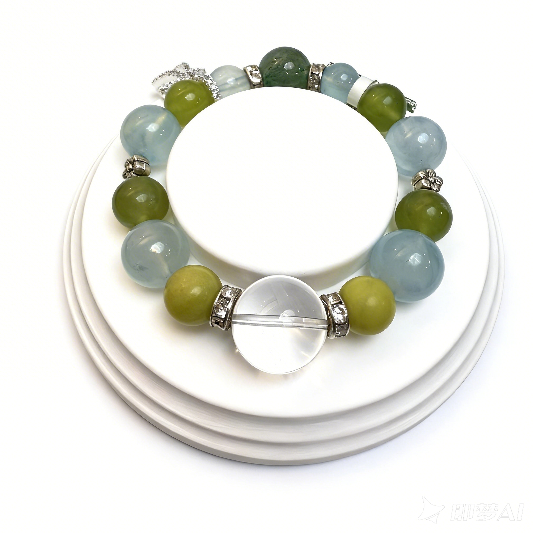 Pastel Harmony Beaded Bracelet