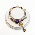 Amethyst Whisper & Golden Bloom