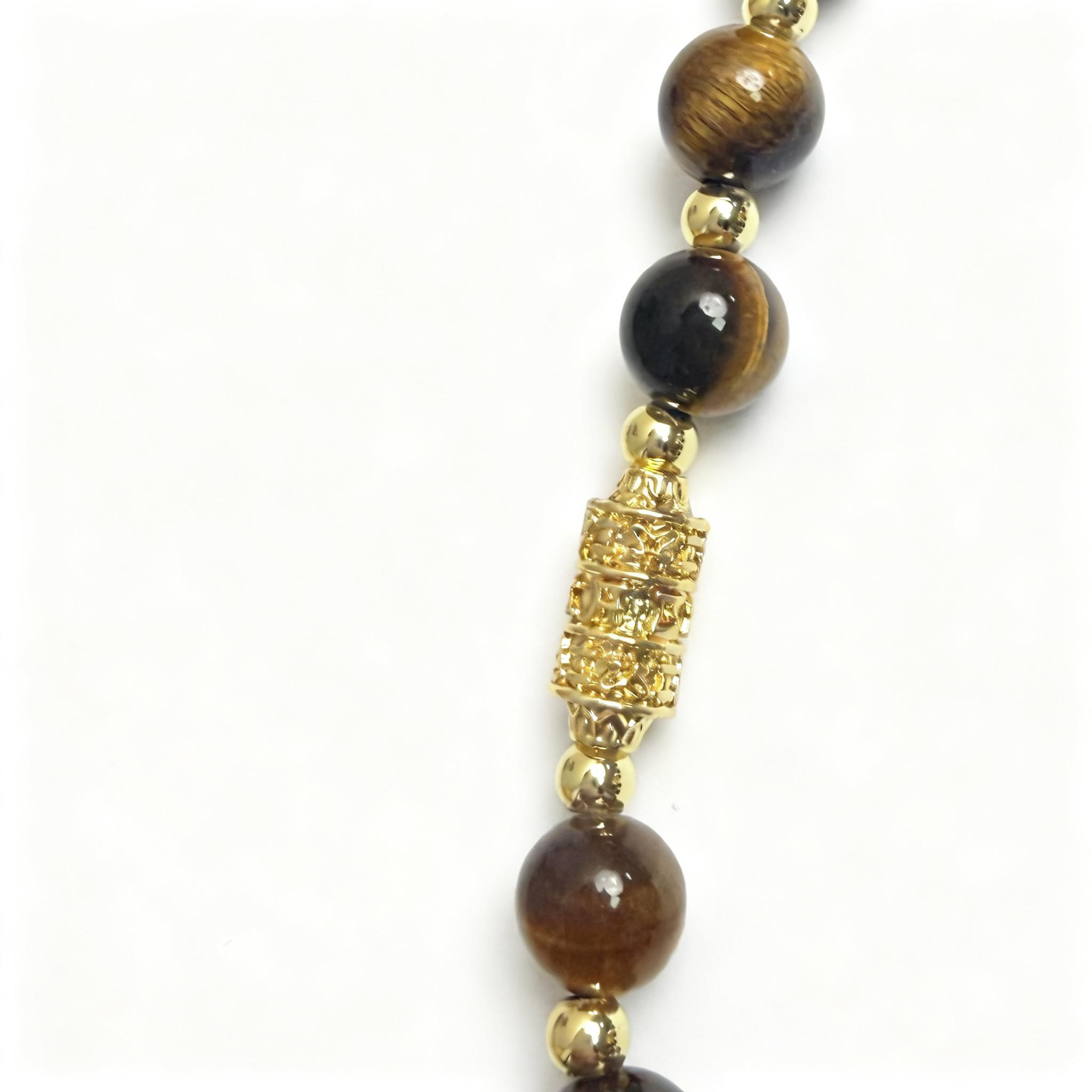 Tiger's Eye Blessing & Protection Bracelet