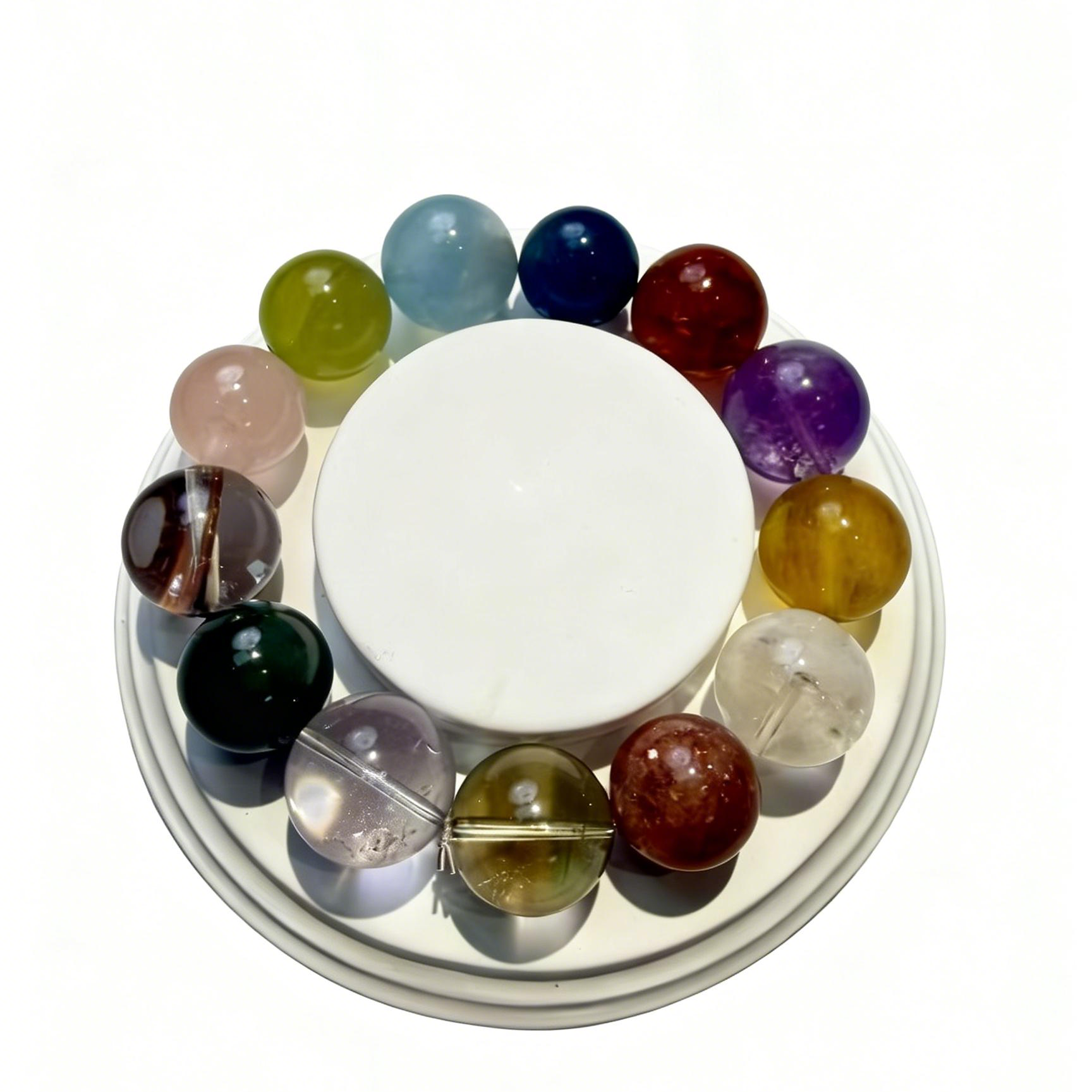 The Spectrum Verse — Multicolor Crystal Bracelet